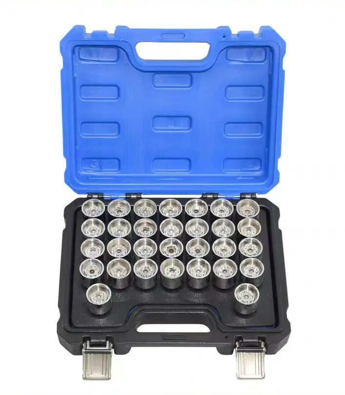 ＜租賃C001＞ 30PCS BENZ 鋁圈防盜螺絲解鎖套裝 